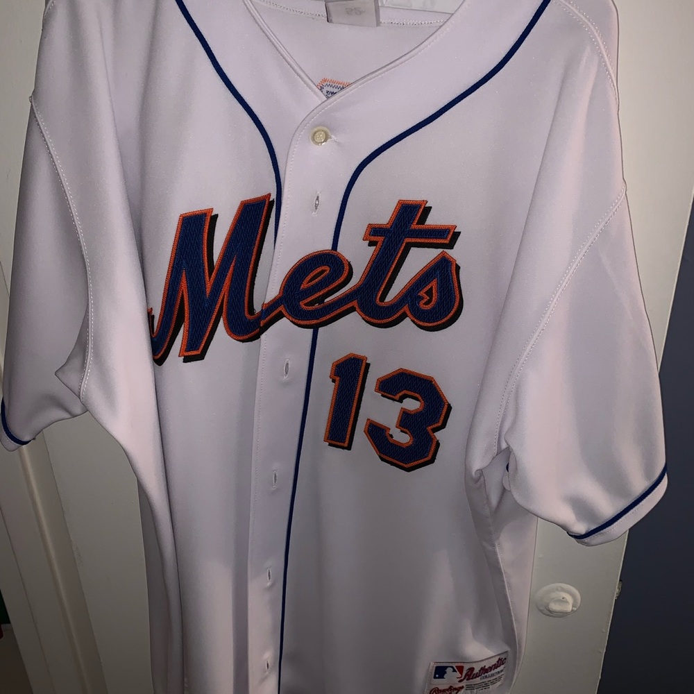 Edgardo Alfonzo NY Mets alternate home jersey